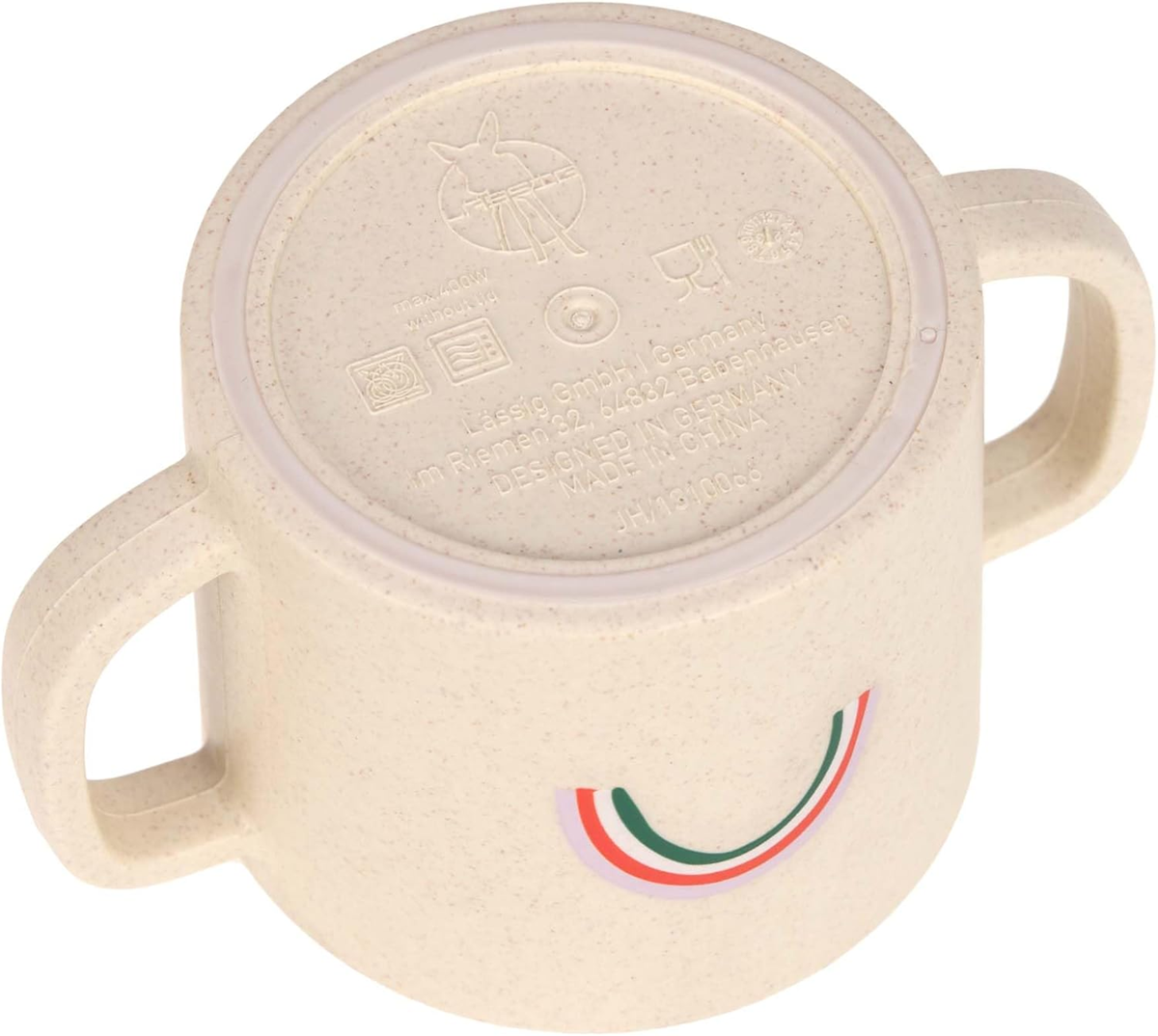 LASSIG Sippy Cup Happy Rascals Heart pohárik s náustkom 150 ml 6 m+