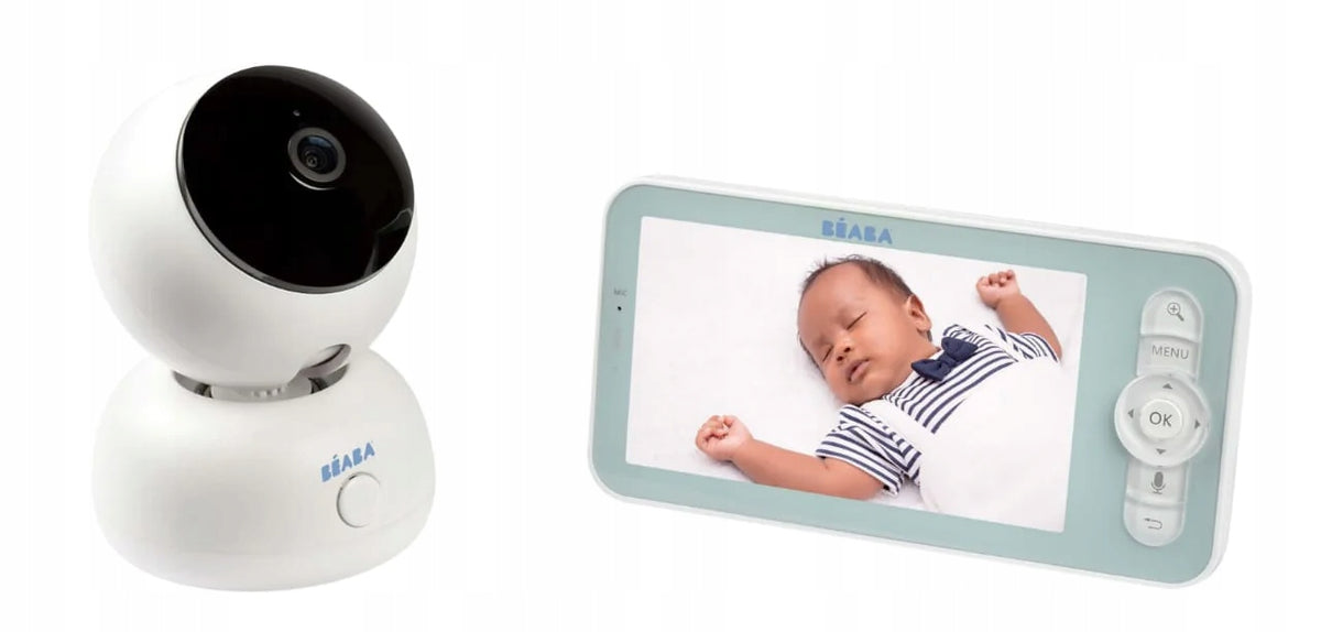 BEABA Zen Premium elektronická pestúnka s kamerou 360° Full HD aplikácia