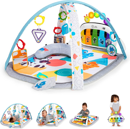BABY EINSTEIN Kickin' Tunes 4v1 vzdelávacia podložka + hračky