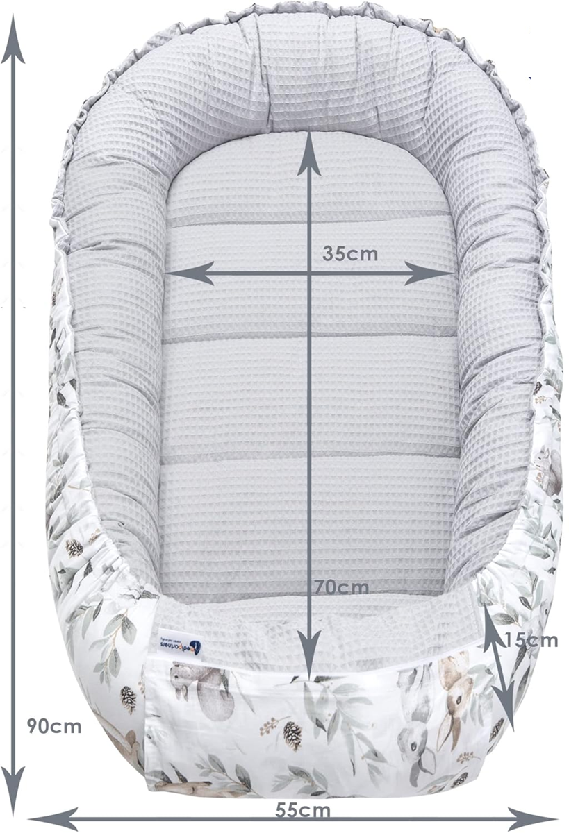 MEDIPARTNERS detský kokon hniezdo 90 x 50