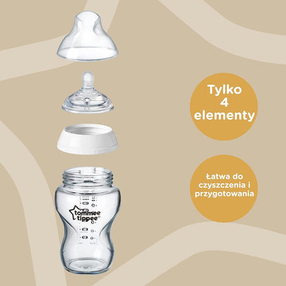 TOMMEE TIPPEE štartovacia sada fľaše a cumlíky, 9 ks