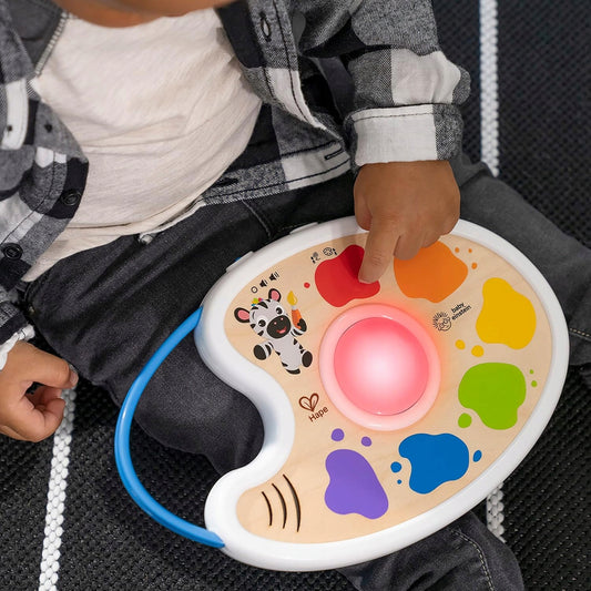 HAPE Magic Touch hudobná paleta na maľovanie v 3 jazykoch 17,5 x 27 cm