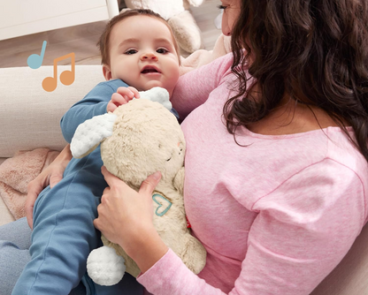 FISHER-PRICE spiaci ZAJAC s pohyblivou hlavou, zvukmi a svetlom