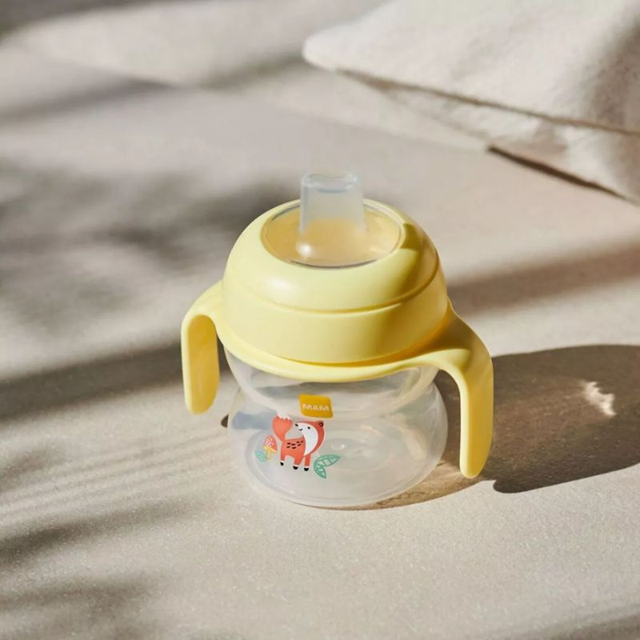 MAM Starter Cup nevytekajúci pohár 150 ml 4 m+ LÍŠKA