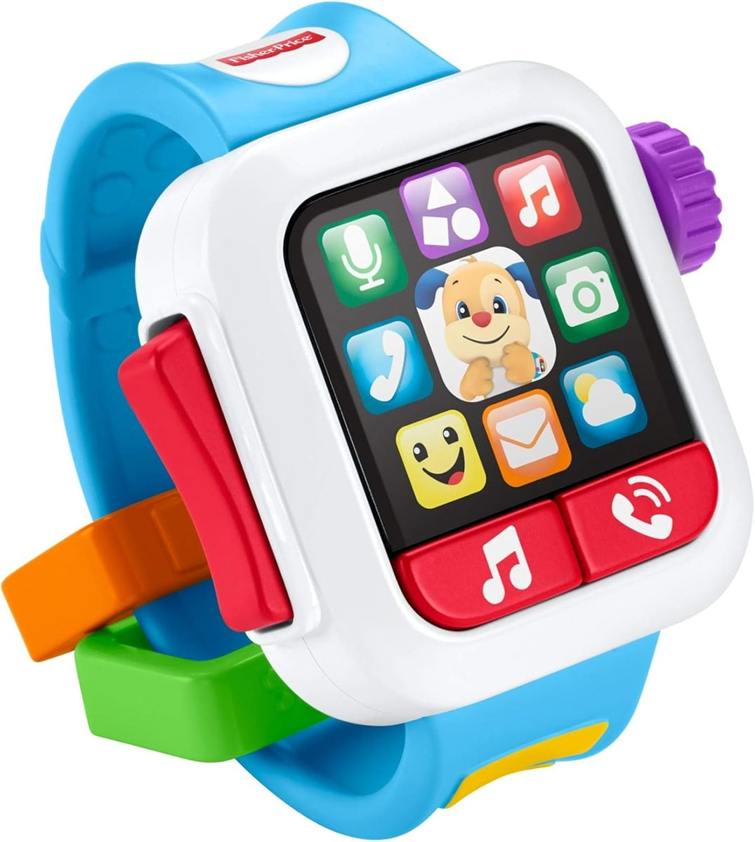 FISHER-PRICE interaktívne Smart Watch 8,5 x 12 cm, španielsky jazyk