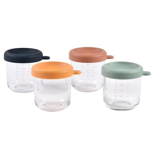 BÉABA glass food containers 4 pcs.