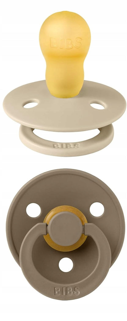 BIBS COLOUR cumlíky 2pack z kaučuku 18-36 mes.
