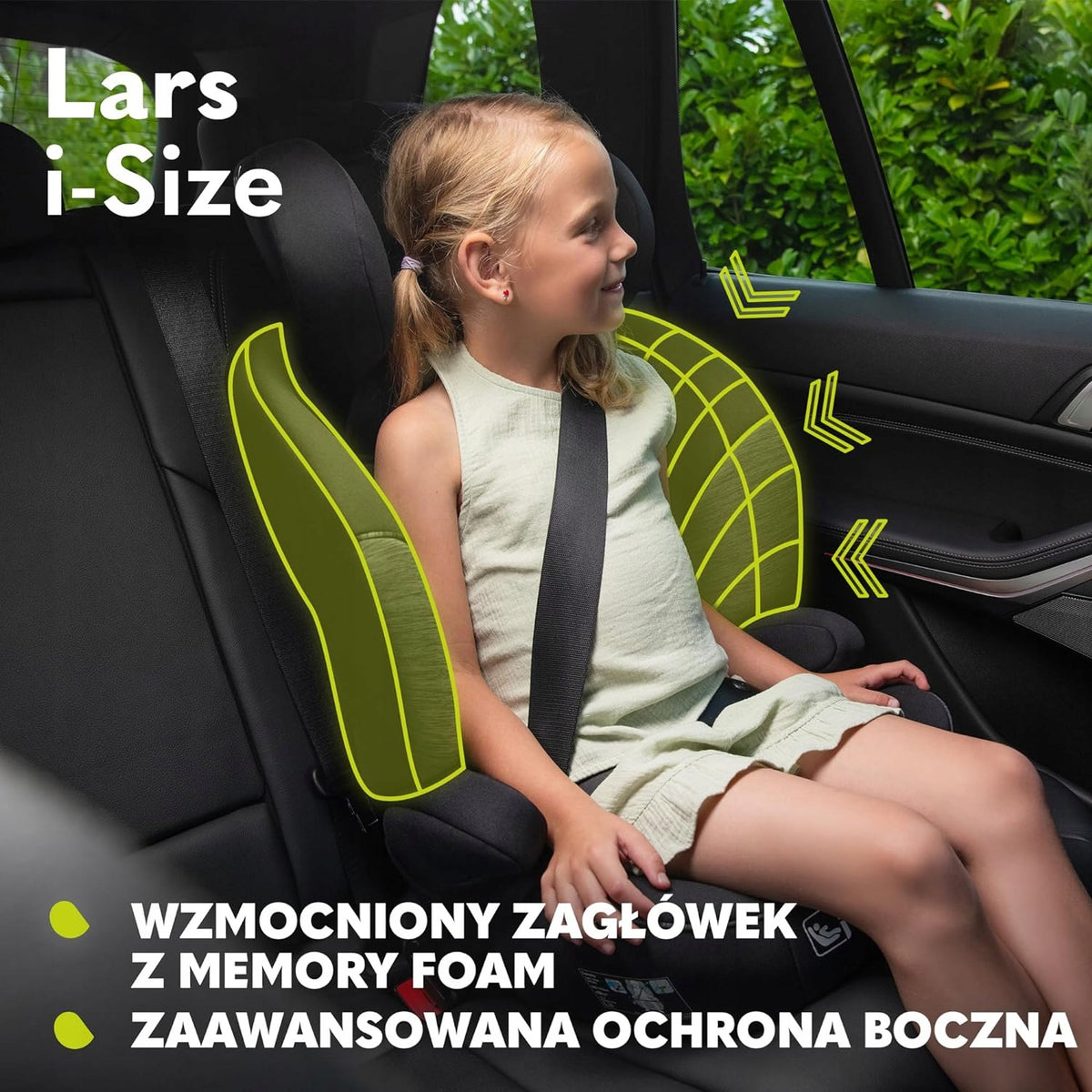 LIONELO Lars i-Size autosedačka skupiny 2 a 3
