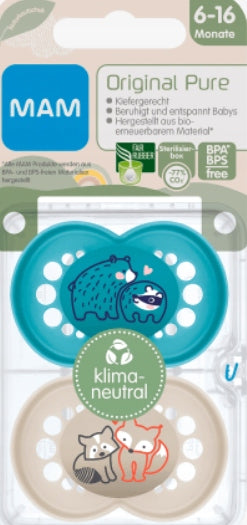 MUM ORIGINAL PURE orthodontic soothers