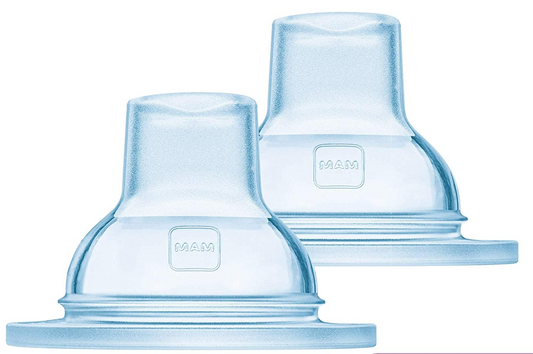 MAM tétines pour biberons et gobelets 4mois+ x2