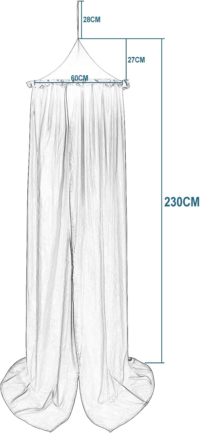 EUGAD teepee stan, závesný baldachýn 230cm