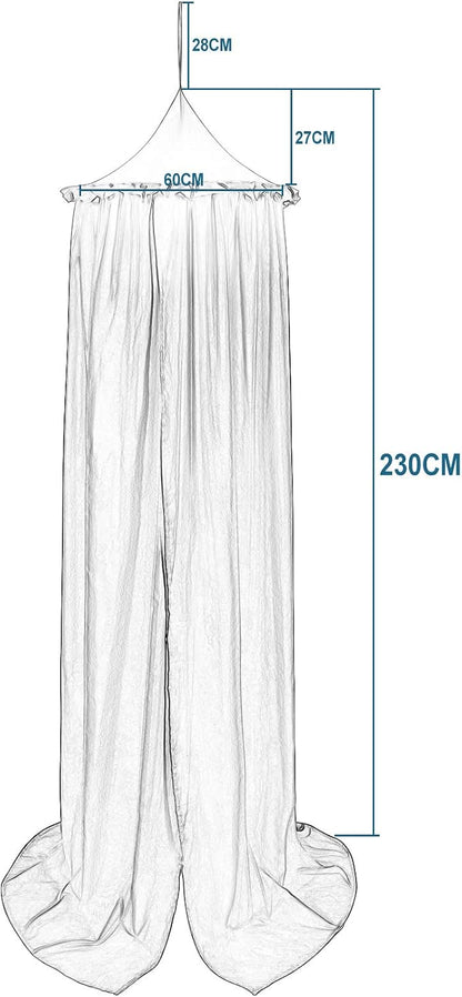 EUGAD teepee stan, závesný baldachýn 230cm