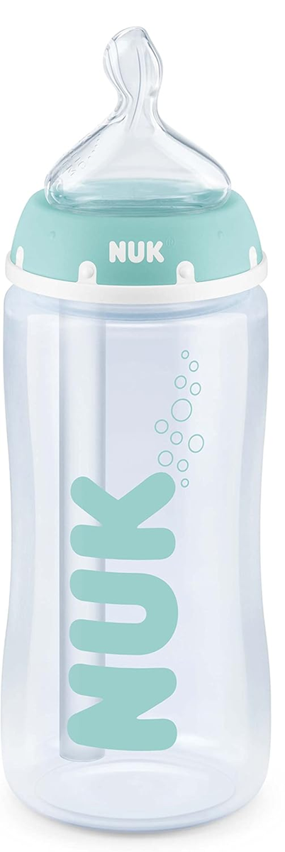 NUK First Choice+ biberon 300 ml tettarella M flusso medio indicatore di temperatura