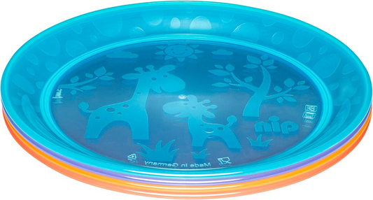 NIP talířky pro děti 4 kusy 19 cm 6 m+