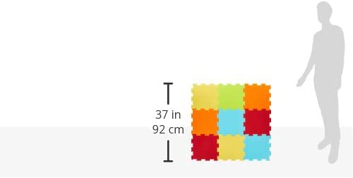 LUDI vikmatta pussel SENSORISK 90x90