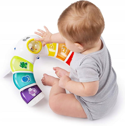 BABY EINSTEIN panel so svetlom, hrkálkou, melódiami a slovami v 3 jazykoch