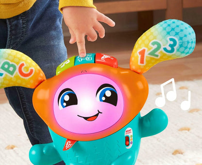 FISHER-PRICE interaktívny DJ HUPFI spev tanec 75 aktivít FRANCÚZSKY JAZYK