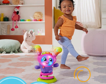 FISHER-PRICE DJ TANZI interativo canta dança 75 atividades J. INGLESA
