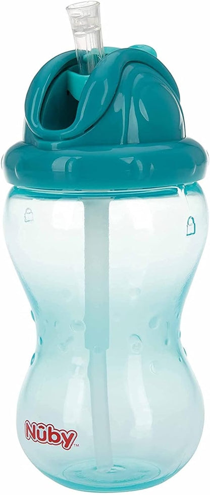 NUBY Flip-it Cup netečúci pohár so slamkou 12 m+ 360 ml