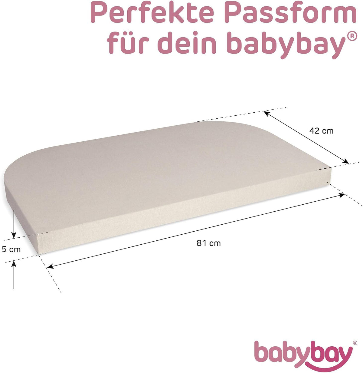 BABYBAY napínacia plachta s gumičkou pre Original 81x42 cm x2