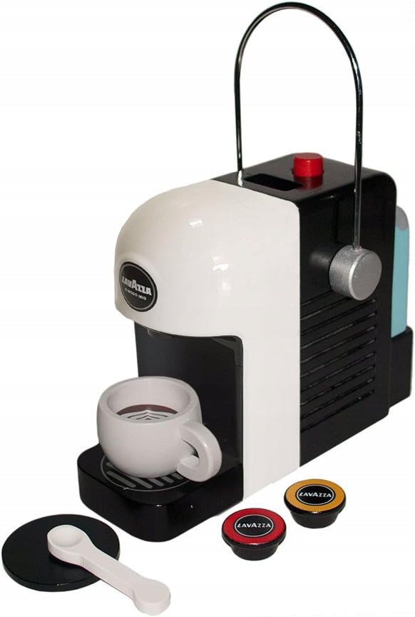 TANNER máquina de café em madeira LAVAZZA + acessórios