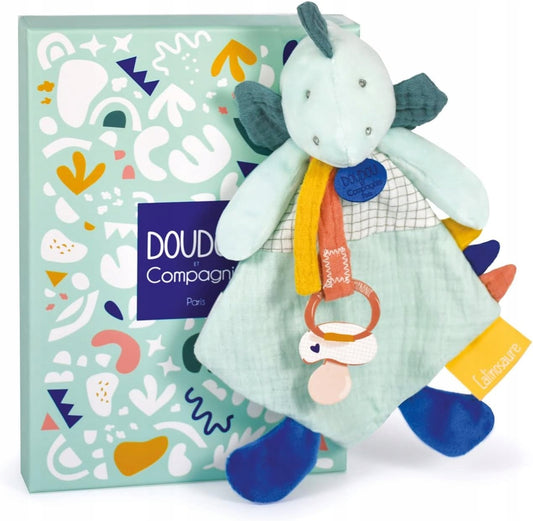 DOUDOU et COMPAGNIE драконче пелена за гушкане ДЪРЖАЧ ЗА ЗАЛЪГАЛКА