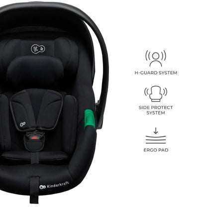 KINDERKRAFT B-TOUR 3v1 multifunkčný kočík do 22kg + autosedačka MINK PRO