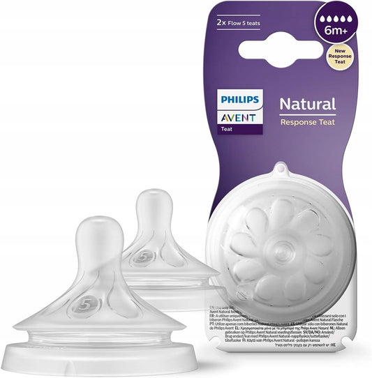 Θηλές PHILIPS AVENT Natural RESPONSE 6m+ x2