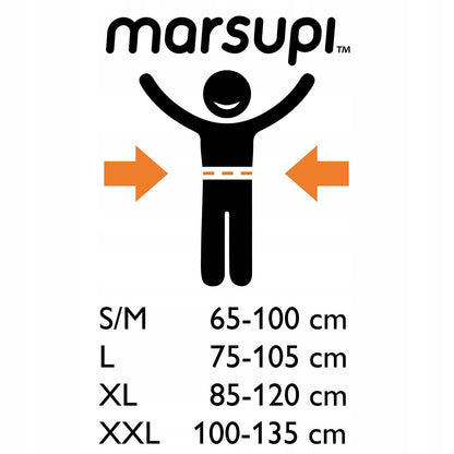 MARSUPI 2.0 ergonomický nosič L 3,5 - 15 kg