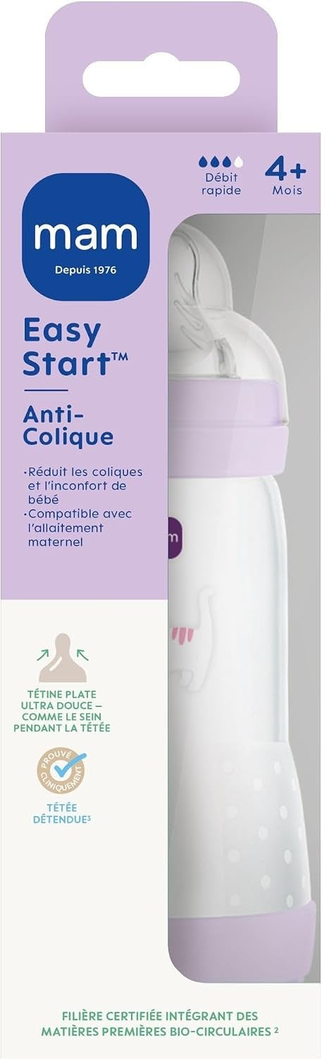 MAM Easy Start antikoliková fľaša 320ml 4m+ rýchly prietok
