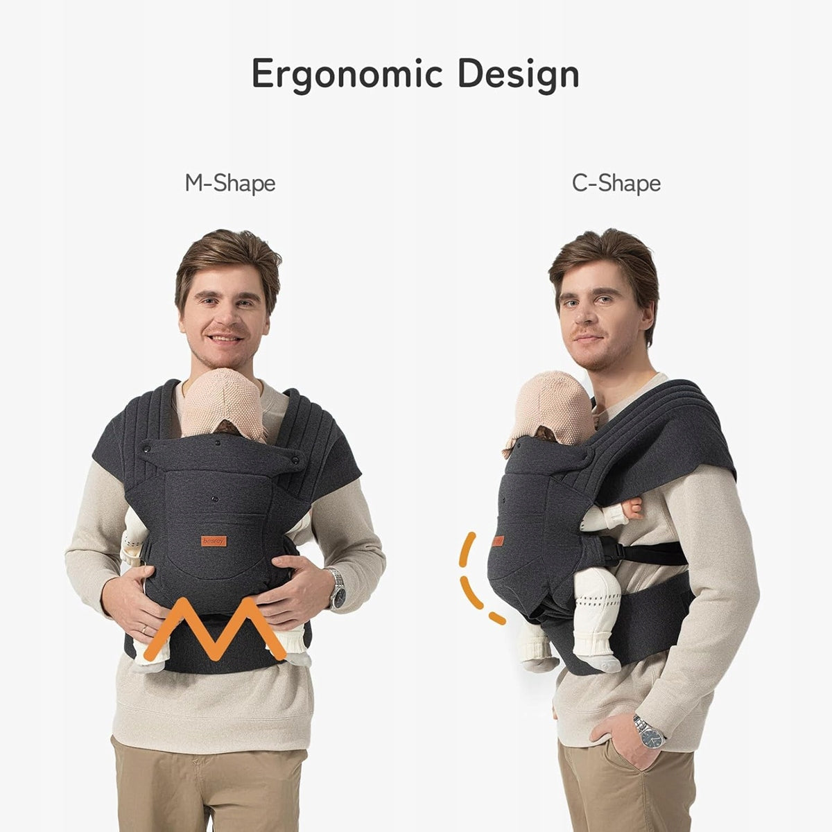 BESREY ergonomický nosič 3 - 11kg