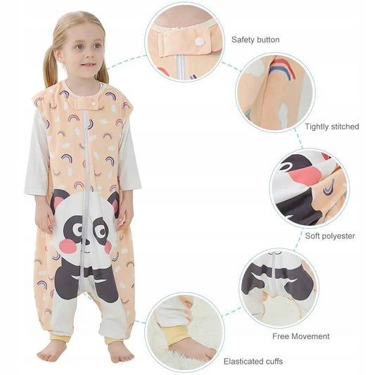 MICHLEY śpiworek do spania PANDA 1-3 lata S