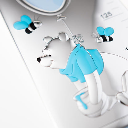 VALENTI Disney Macko Pú rastomer zo striebra a dreva 140 cm
