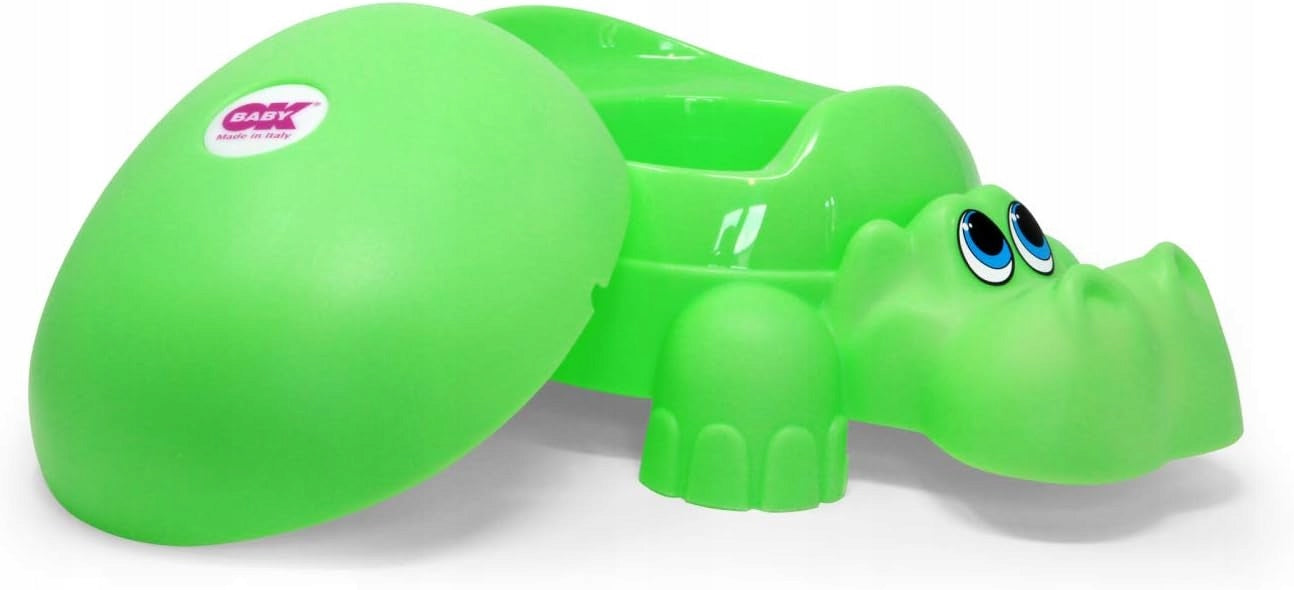 OKBABY Hippo Fun nocnik z pokrywą HIPOPOTAM