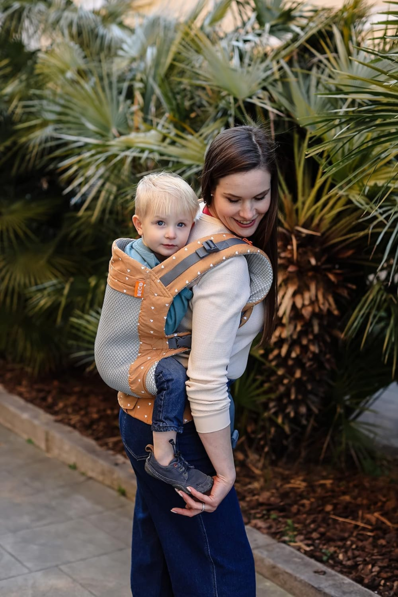 BECO TODDLER nosič na pracky 9-27kg mesh 3d