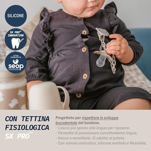 Suavinex SX Pro antikoliková fľaša 3m+ 270ml M birdies
