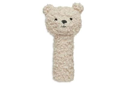 JOLLEIN Teddy beige bear rattle