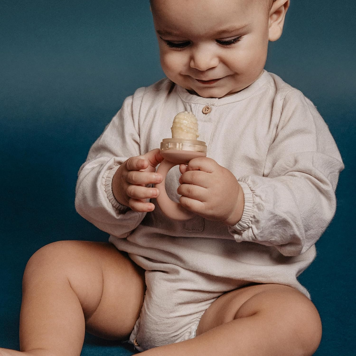 SUAVINEX Selection podávač ovocia s cumlíkom 6 m+ 1 náustok