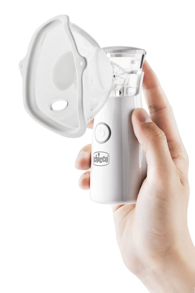 CHICCO EasyBreath Air Mesh vreckový nebulizér 12,5 cm + puzdro