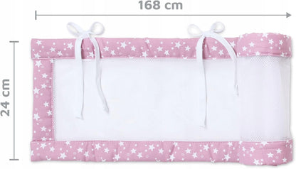 BABYBAY crib bumper 168x24cm
