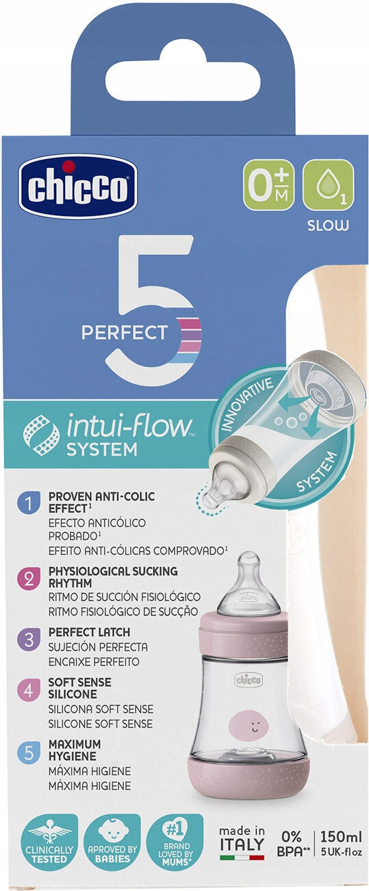 CHICCO fľaša Perfect5 0m+ 150ml