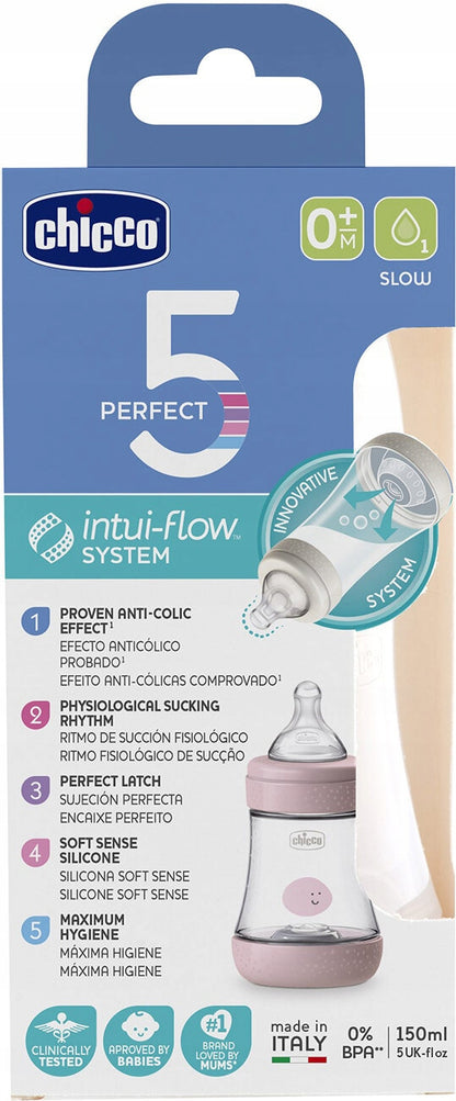 CHICCO fľaša Perfect5 0m+ 150ml