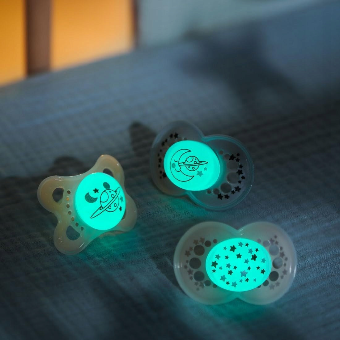 MAM ORIGINAL NIGHT orthodontic pacifiers