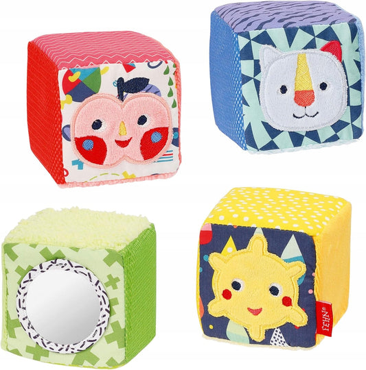 FEHN Color Friends zestaw kostek edukacyjnych
