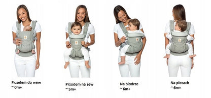 ERGOBABY OMNI 360 COOL AIR MESH ergonomický nosič 3,2-20,4kg
