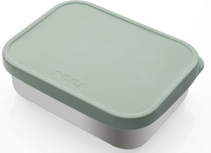 REER raňajkový box z nehrdzavejúcej ocele s priehradkou 700 ml 12x16 cm