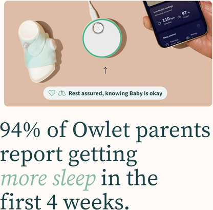 OWLET DREAM SOCK intelligent oxygen level and pulse monitor for infants