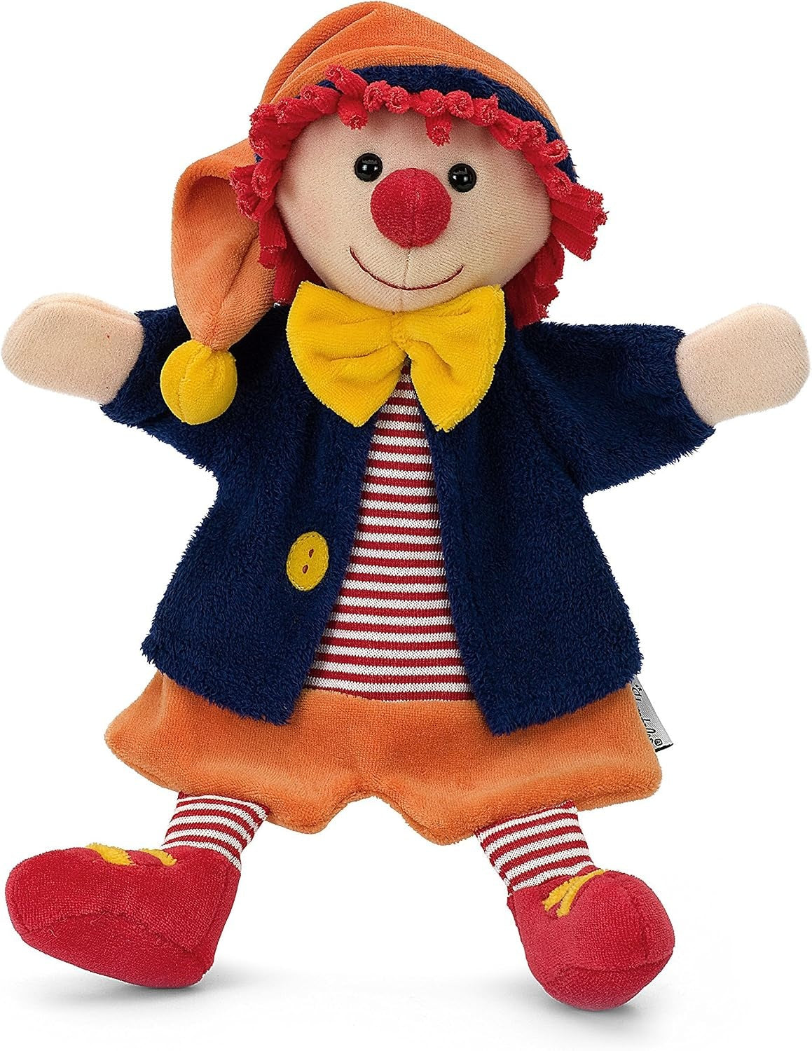 STERNTALER plyšová maňuška na hranie rolí KLAUN 28 cm