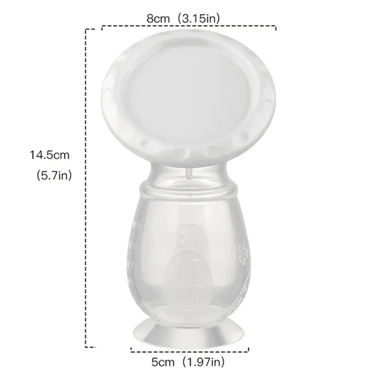 Silikónový zberač materského mlieka 90 ml