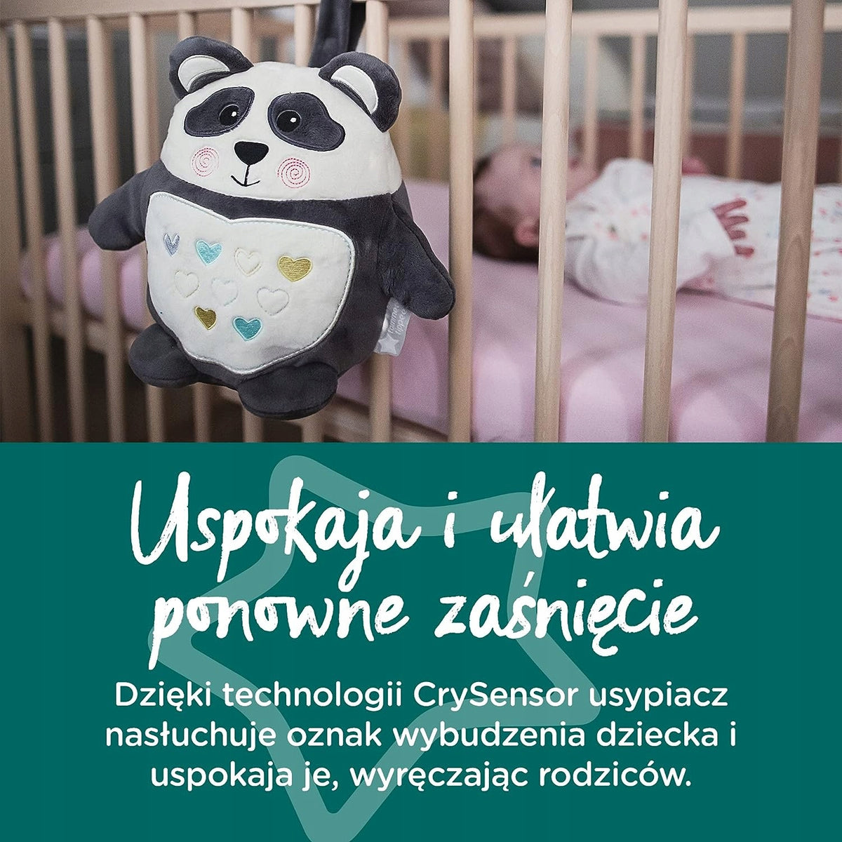 TOMMEE TIPPEE Pip the Panda MAZNÁČIK lampička pre deti